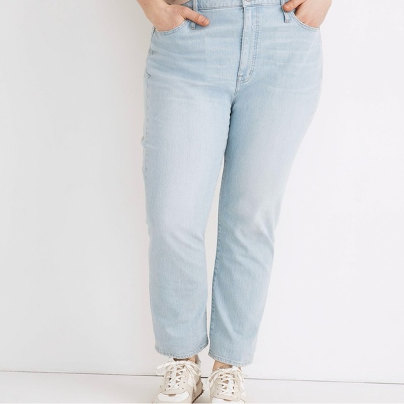 NWT Madewell Slim Demi-Boot Jeans Bellmeade Wash Size 30 - Picture 2 of 14